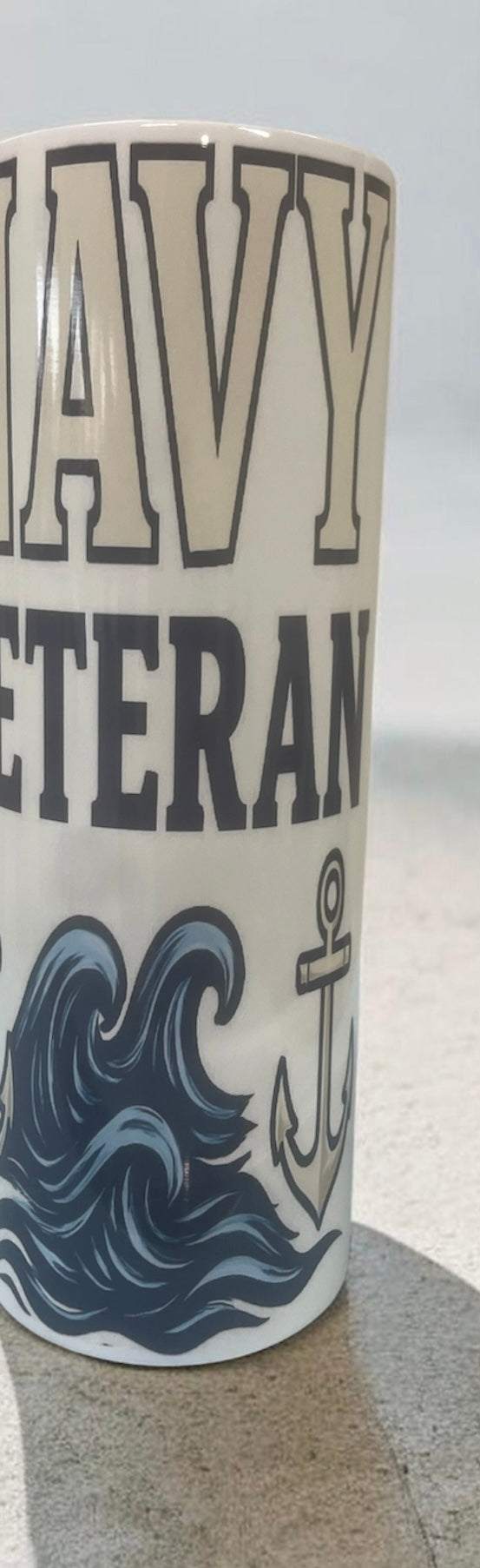 Navy Vet. Tumbler