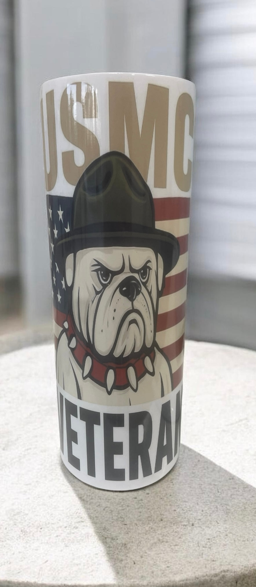 USMC VET. TUMBLER