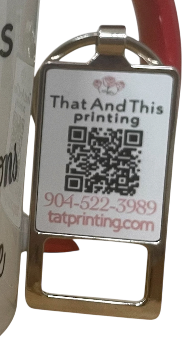 Large Personalized Merch. Keychains